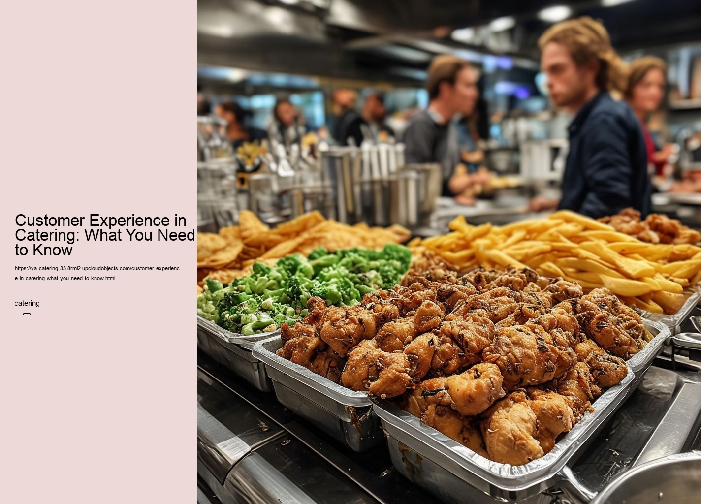 Customer Experience in Catering: What You Need to Know